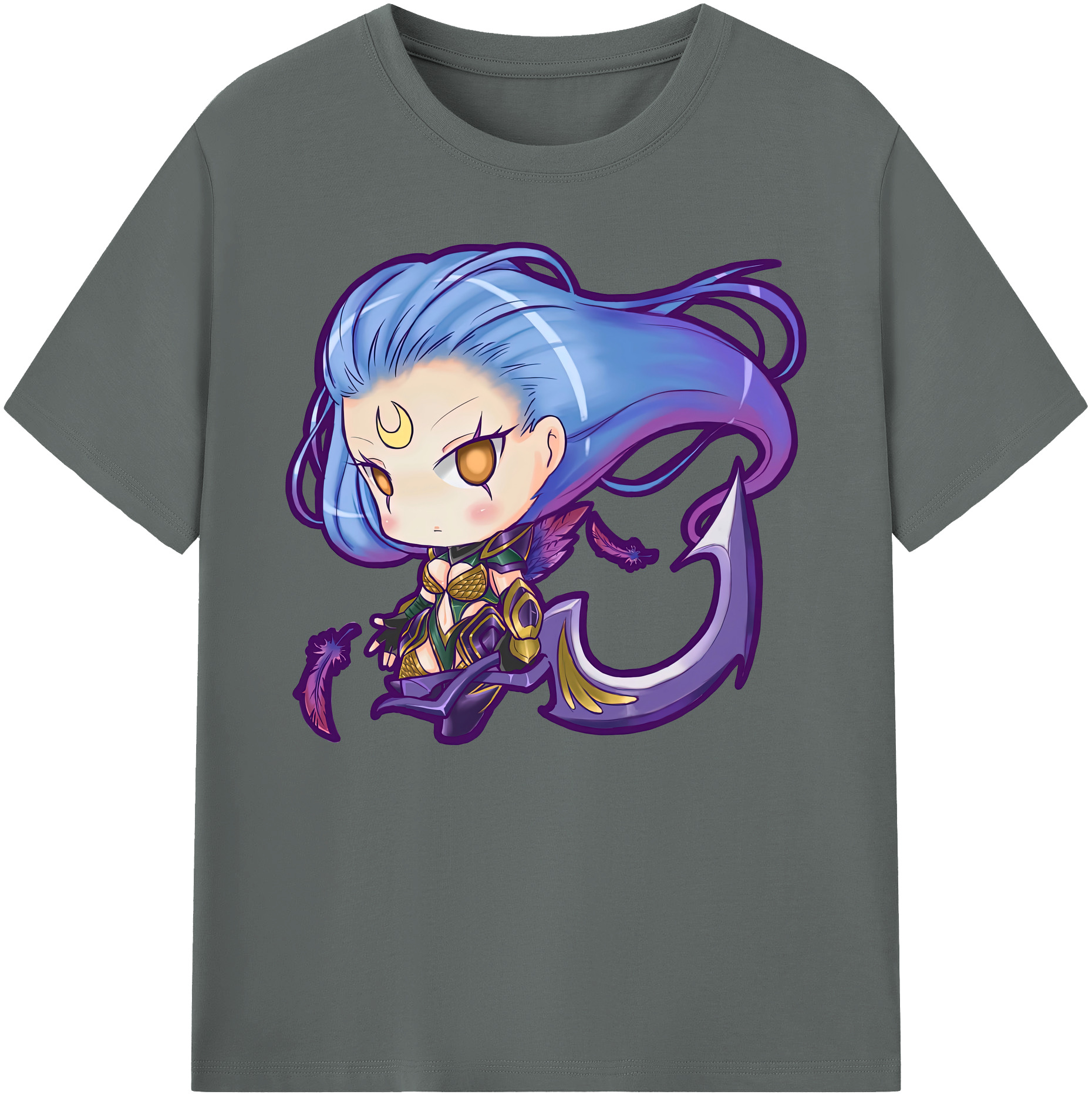 リーグ・オブ・レジェンド League of Legends LOL 綿100％ メンズ半袖Tシャツ｜肌触りやわらか＆通気性
